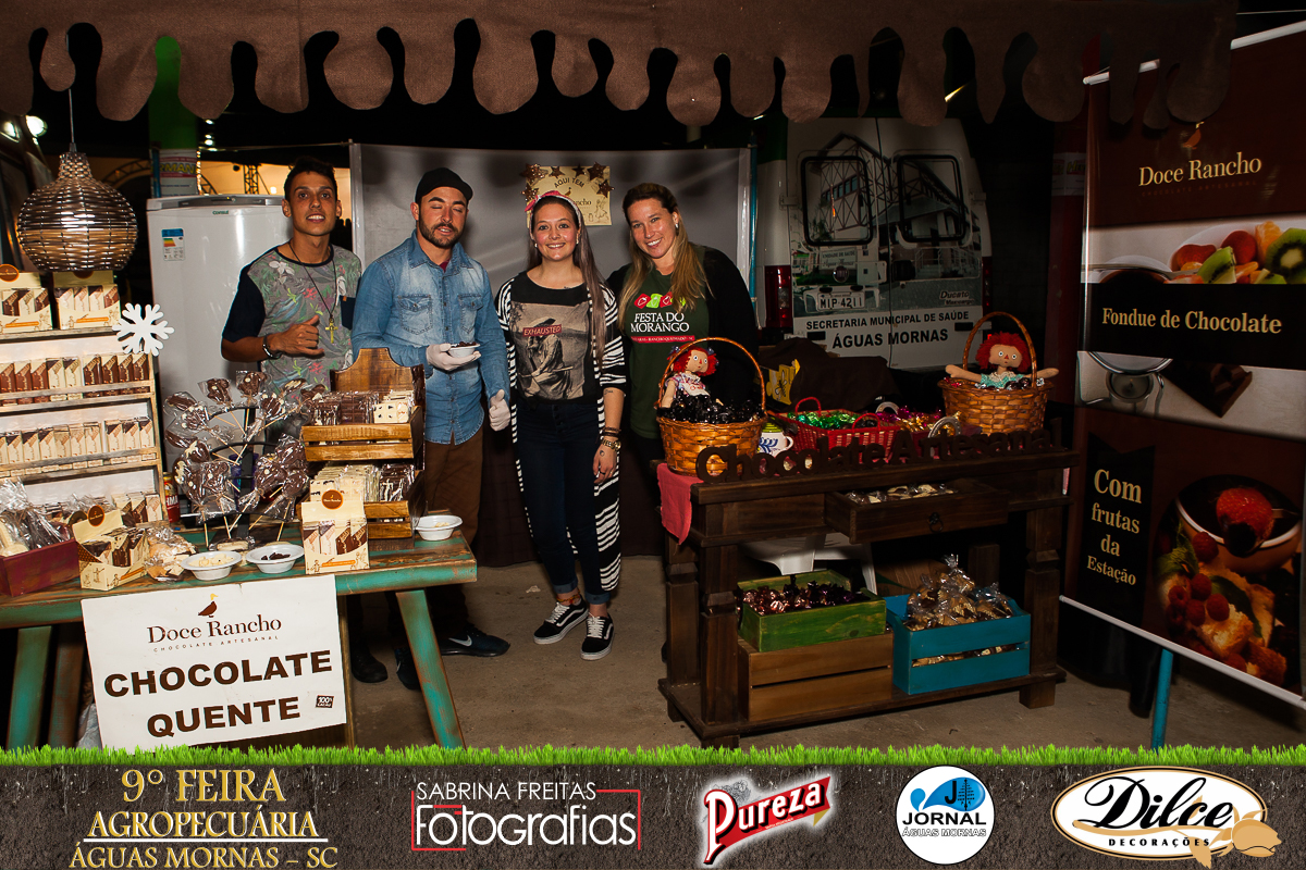 A Feira Agropecu&aacute;ria de &Aacute;guas Mornas foi fotografada por Sabrina Freitas do Jornal AM