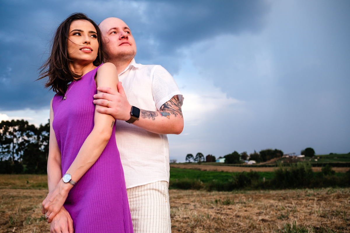 Ensaio de Pré Casamento no Lavandário Vale dos Sonhos na COlonia Witmarsum