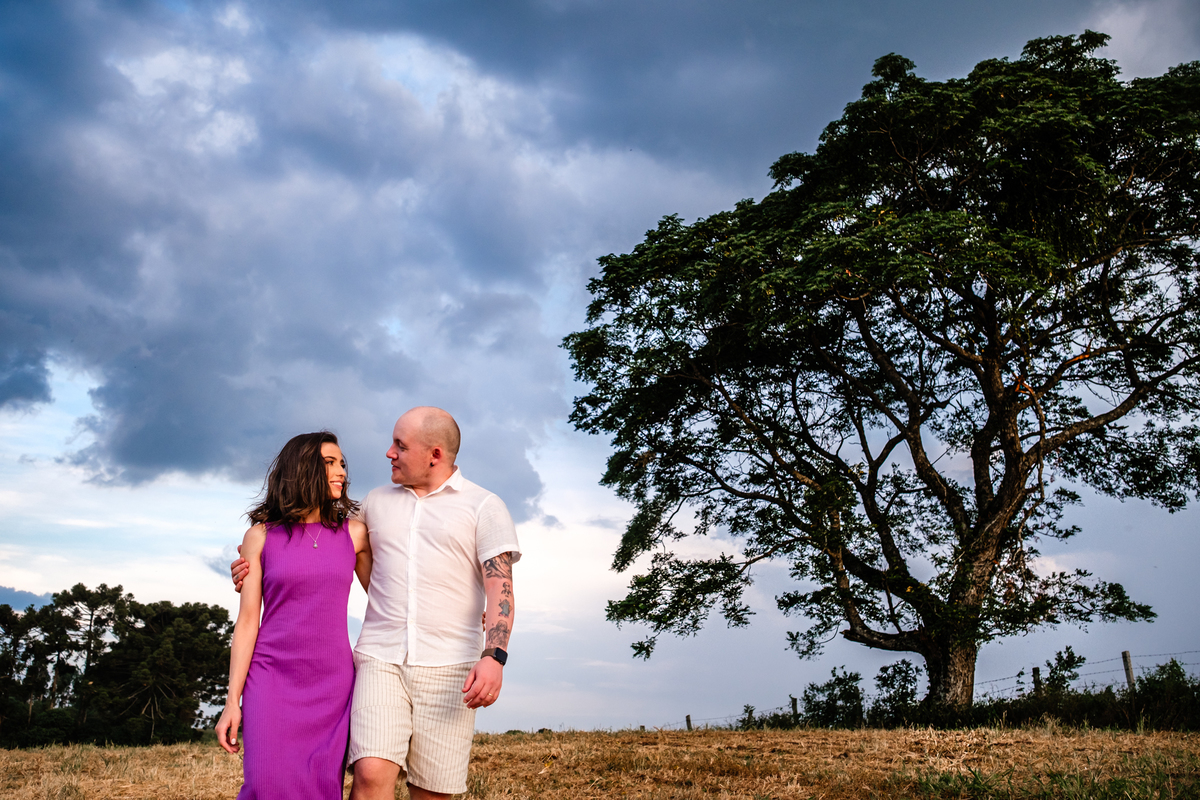Ensaio de Pré Casamento no Lavandário Vale dos Sonhos na COlonia Witmarsum
