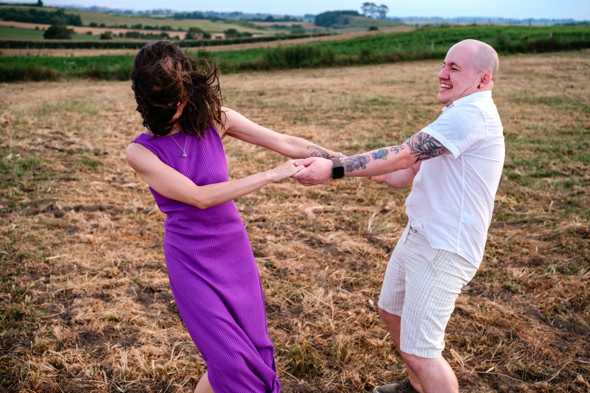 Ensaio de Pré Casamento no Lavandário Vale dos Sonhos na COlonia Witmarsum