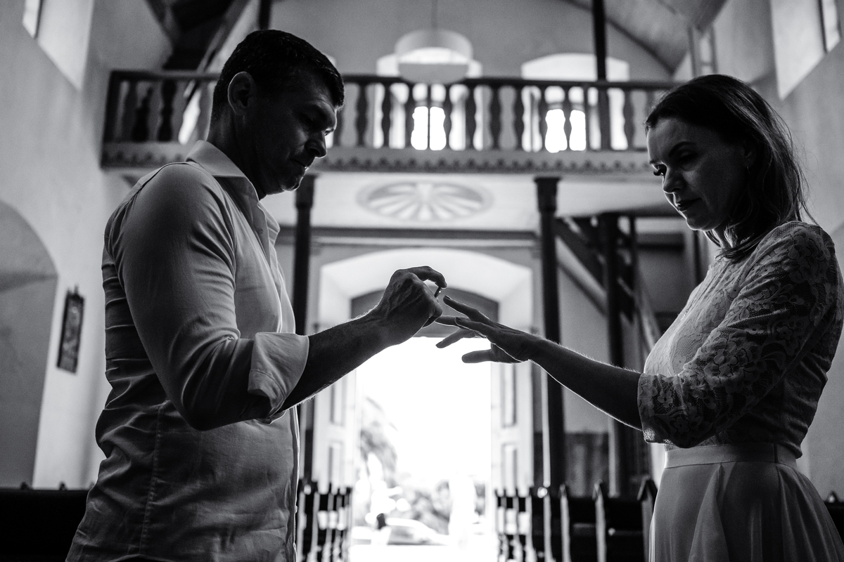 Ensaio de Pré Casamento em Florianópolis Igreja Nossa Senhora da Lapa