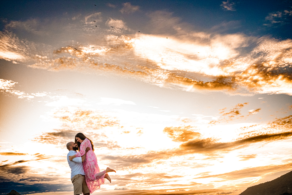 Ensaio de Pre Wedding na Praia da Armaçao e do Matadeiro