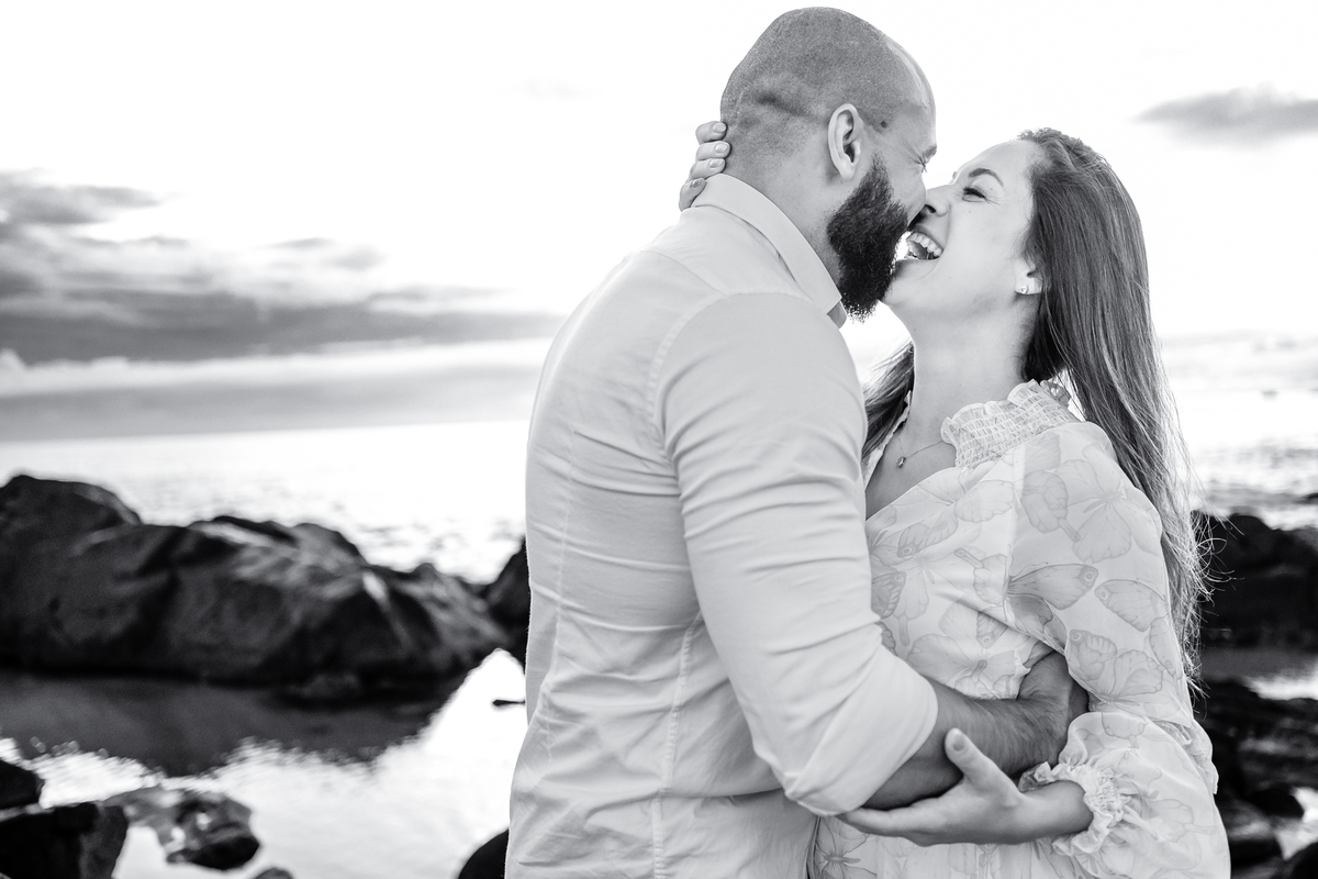 Ensaio de Pre Wedding na Praia da Armaçao e do Matadeiro