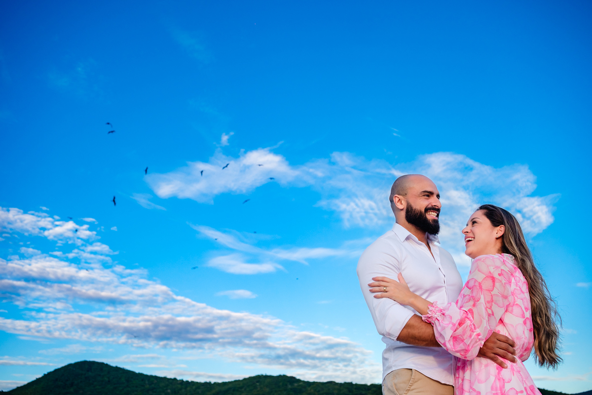 Ensaio de Pre Wedding na Praia da Armaçao e do Matadeiro
