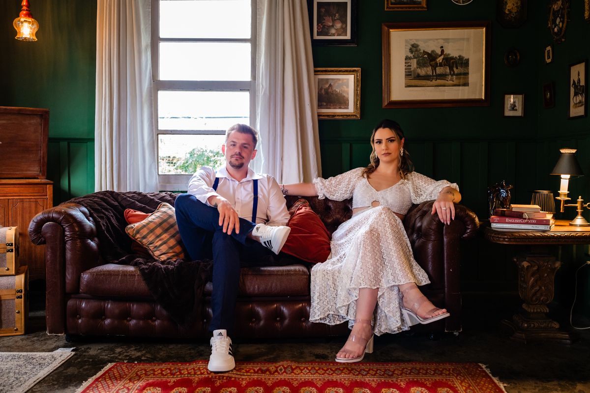 Ensaio de Pré casamento no Recanto das Glicínias