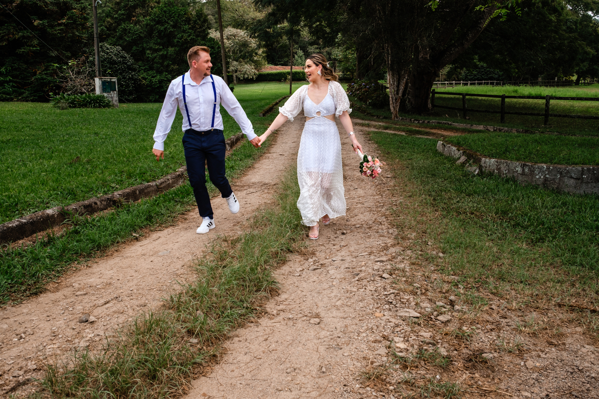 Ensaio de Pré casamento no Recanto das Glicínias