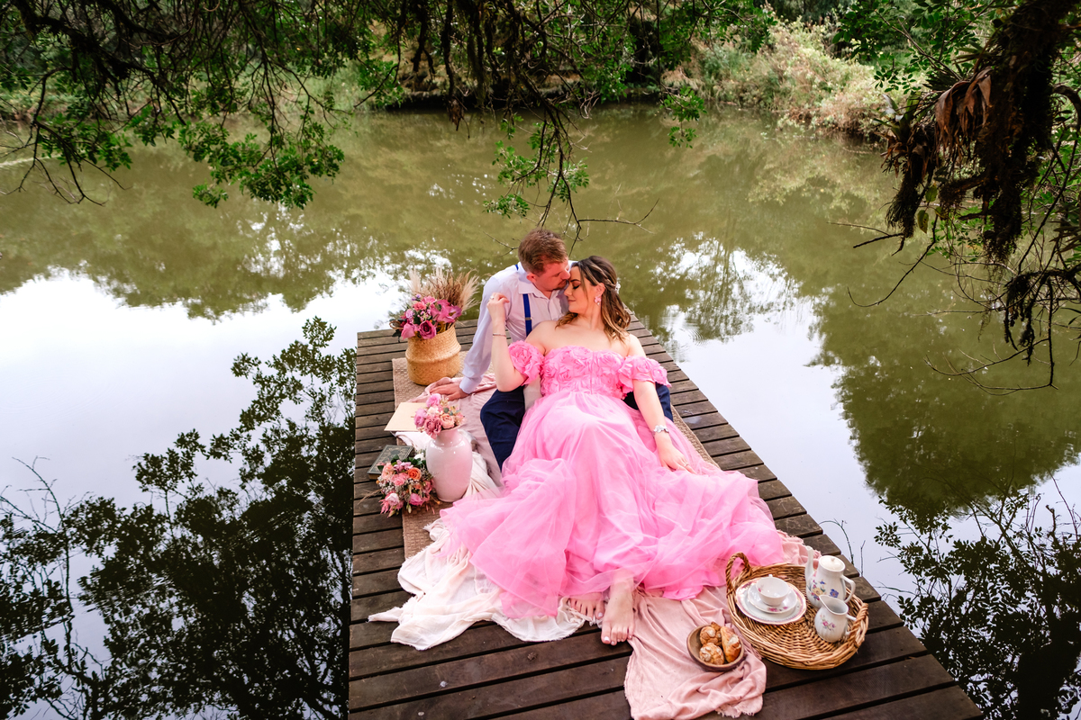 Ensaio de Pré casamento no Recanto das Glicínias