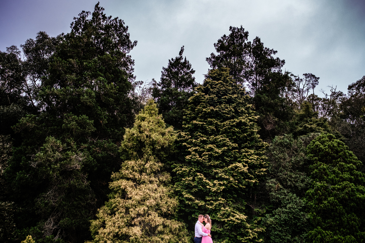Ensaio de Pré casamento no Recanto das Glicínias