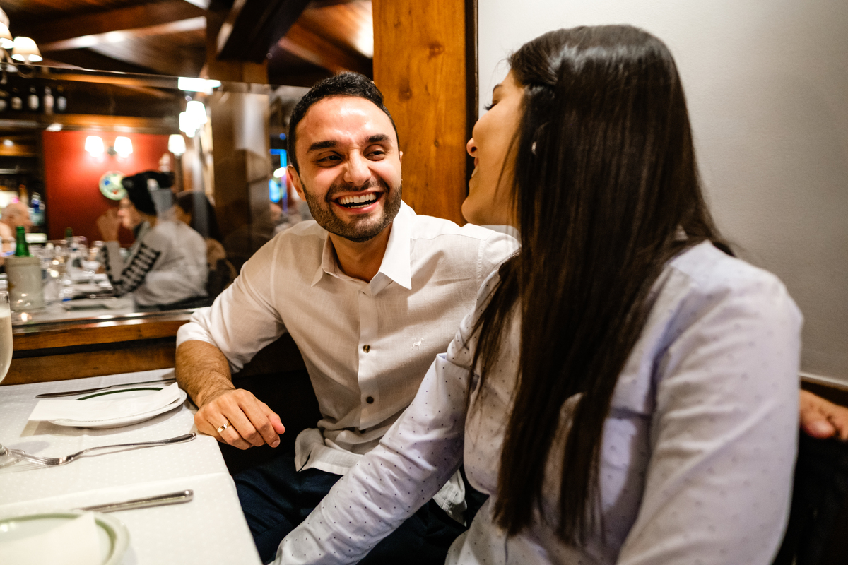 Pedido de Casamento Restaurante Famiglia Fadanelli
