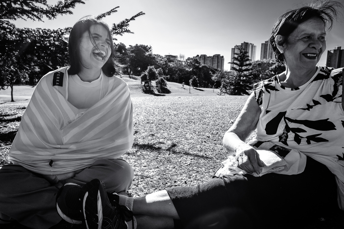 Ensaio de Família no Jardim Botanico de Curitiba