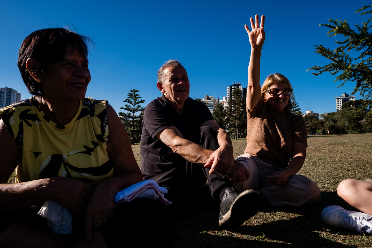 Ensaio de Família no Jardim Botanico de Curitiba