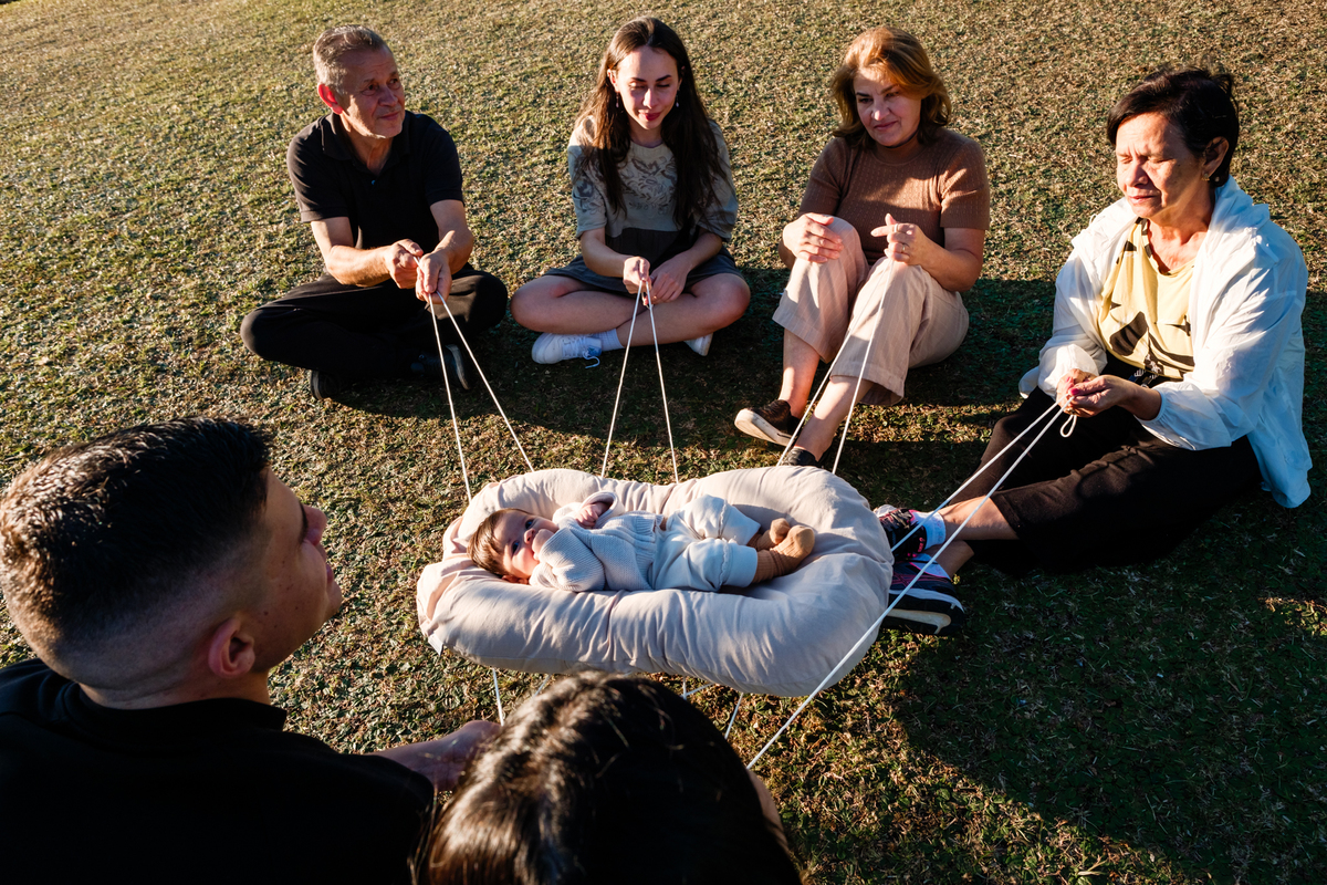 Ensaio de Família no Jardim Botanico de Curitiba