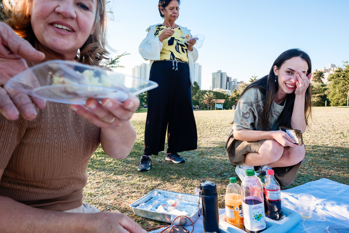 Ensaio de Família no Jardim Botanico de Curitiba