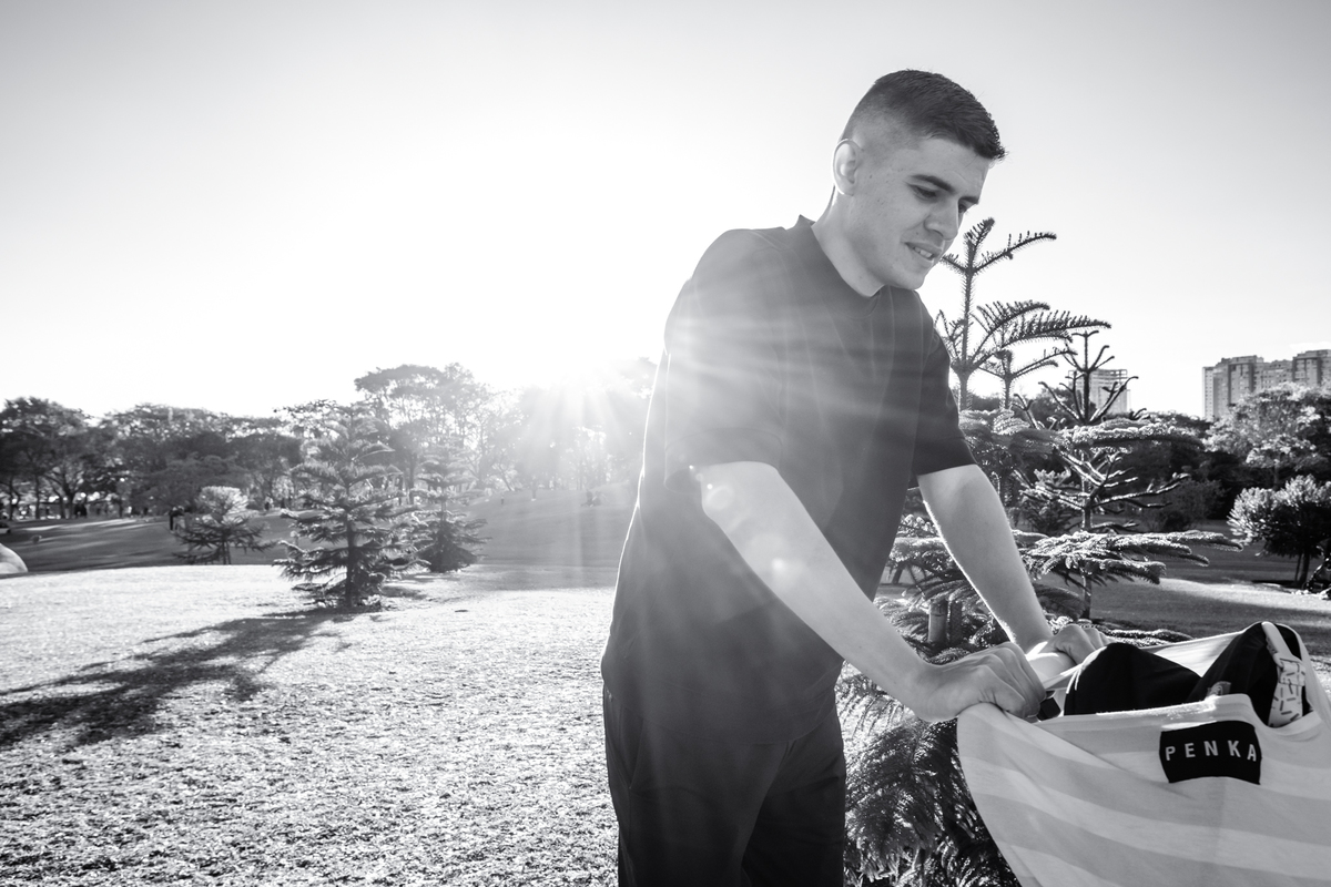 Ensaio de Família no Jardim Botanico de Curitiba