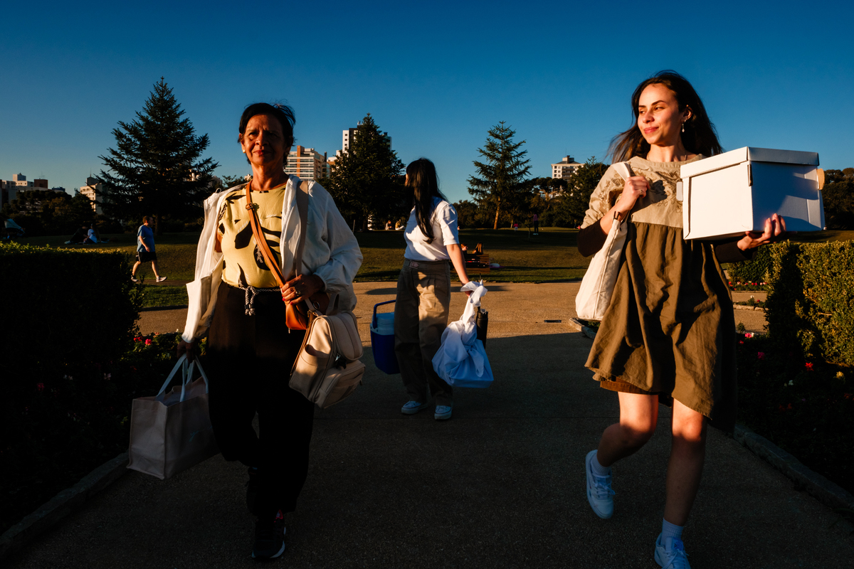 Ensaio de Família no Jardim Botanico de Curitiba
