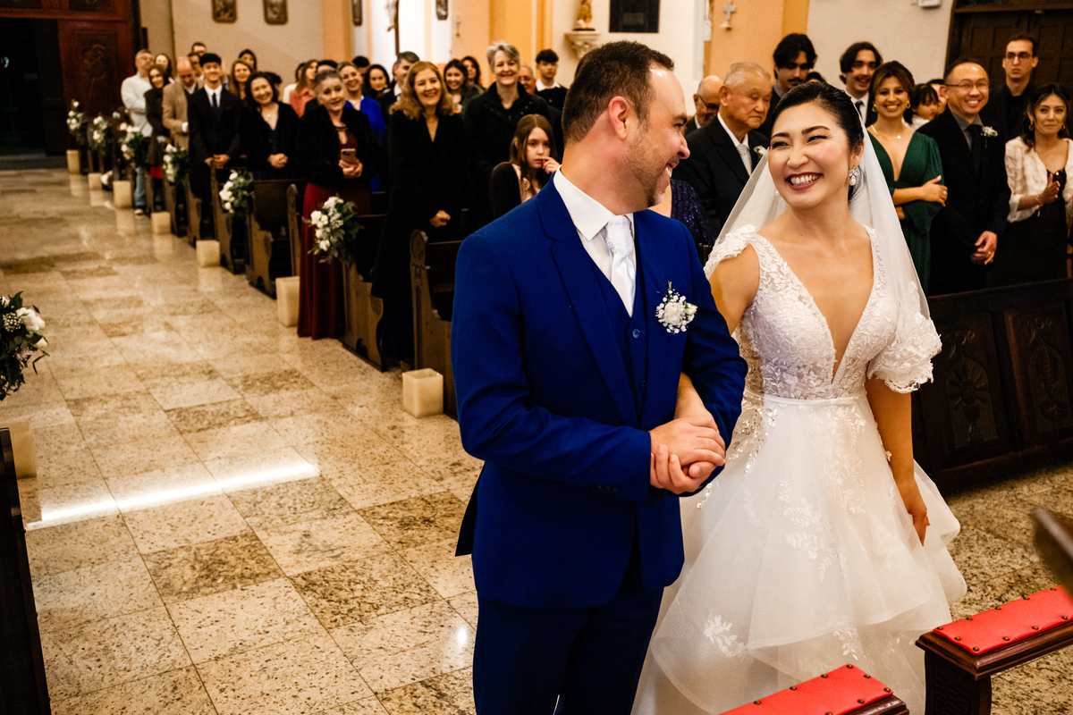 Casamento na Paróquia Nossa Senhora de Lourdes