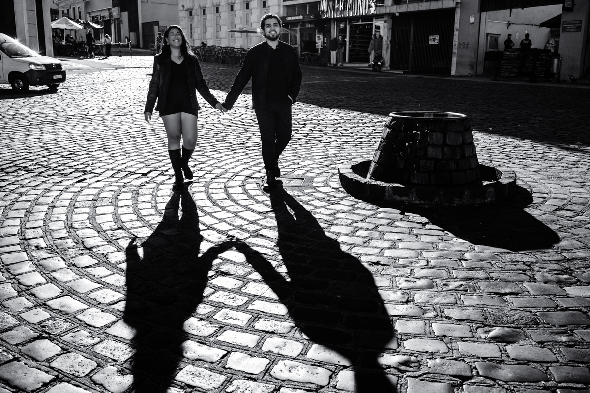 Ensaio de Pre Casamento no Centro Historico de Curitiba