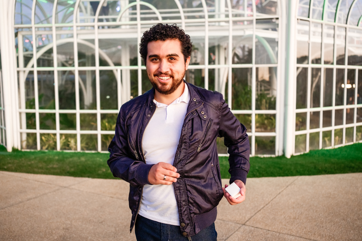 Pedido de Casamento no Jardim Botanico de Curitiba