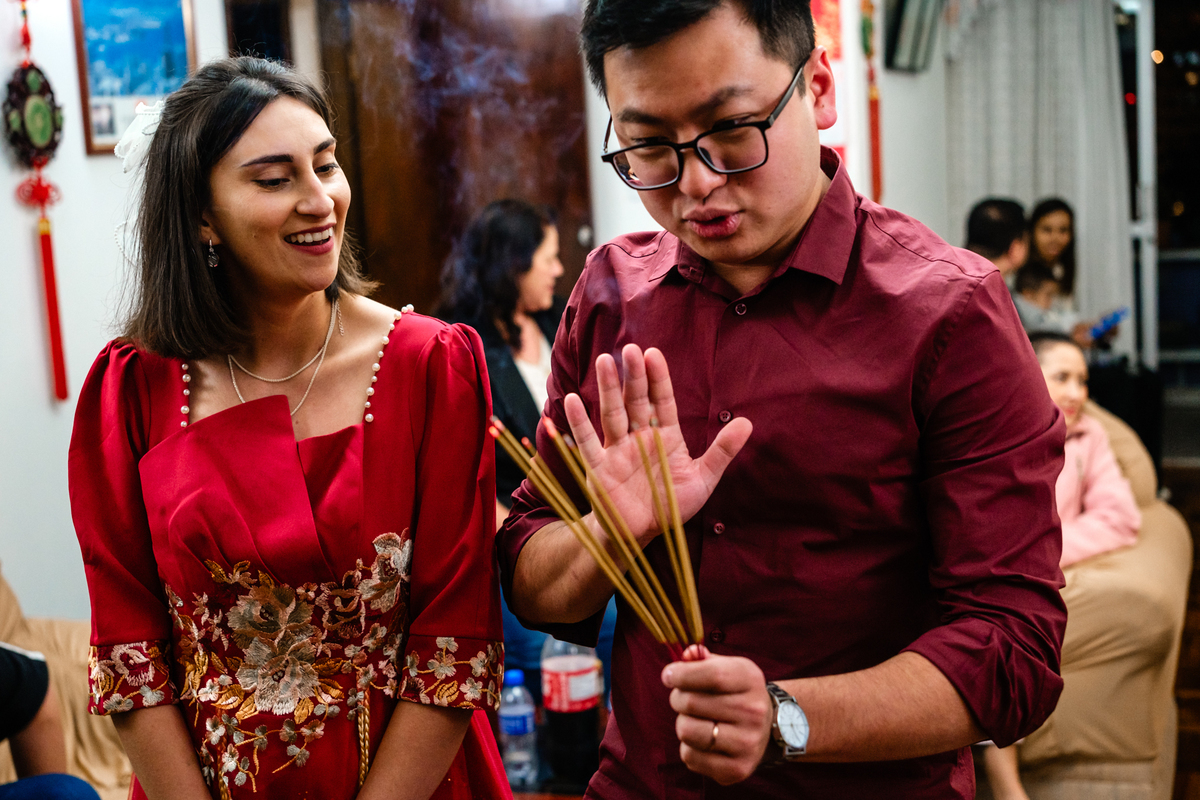 CAsamento Chines Cerimonia do Chá