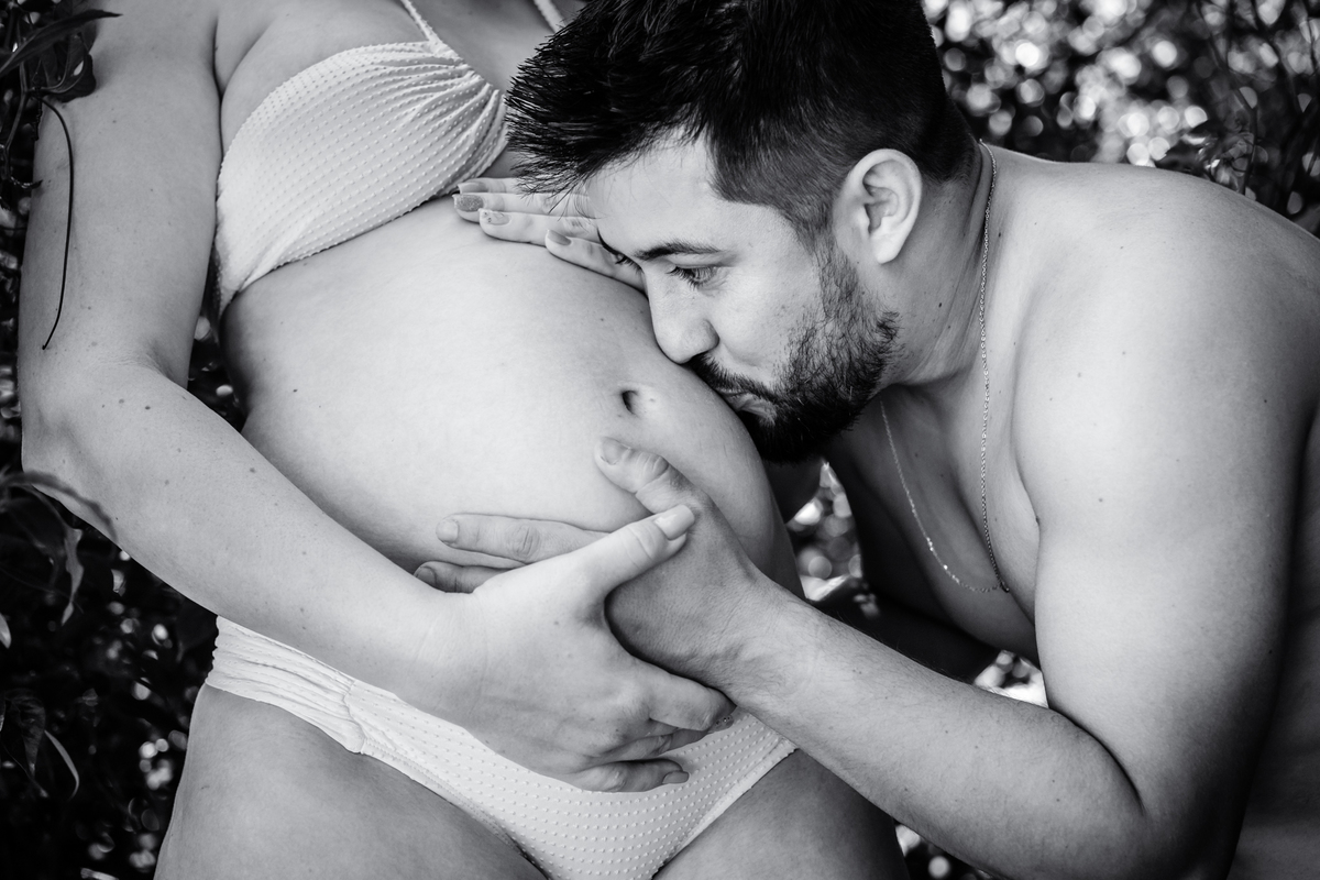 Ensaio de Gestante na Praia do Campeche