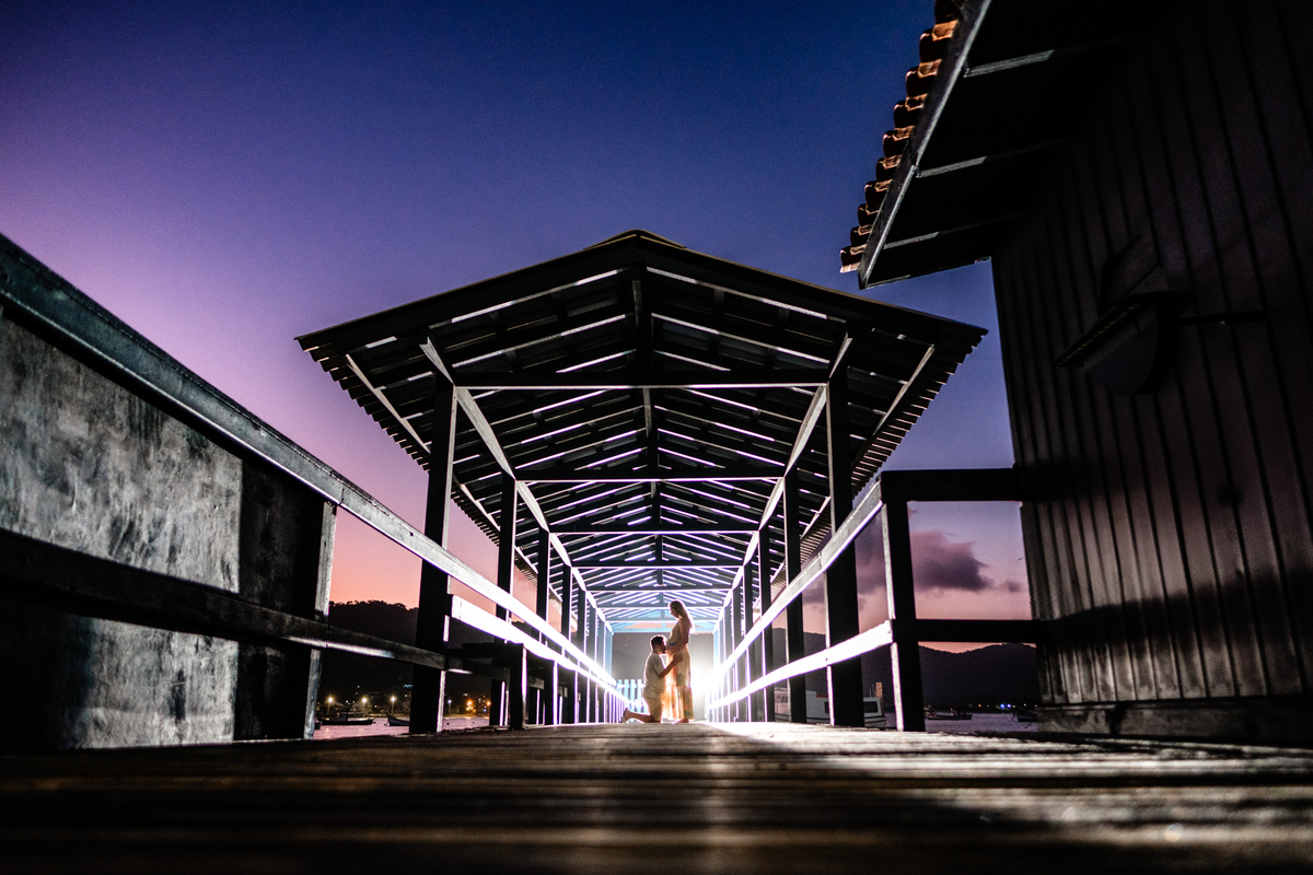 Ensaio de Gestante na Praia do Campeche