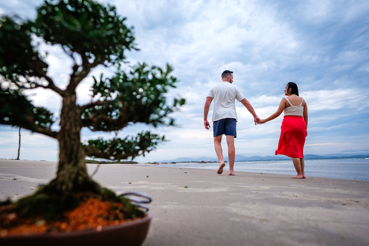 Ensaio de Pre Wedding em São Francisco do Sul
