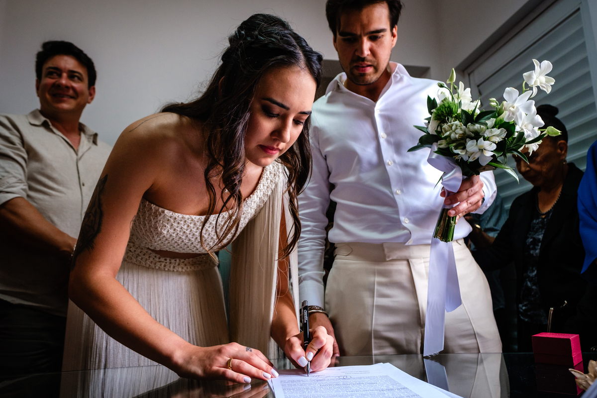 Casamento no Cartorio do Merces