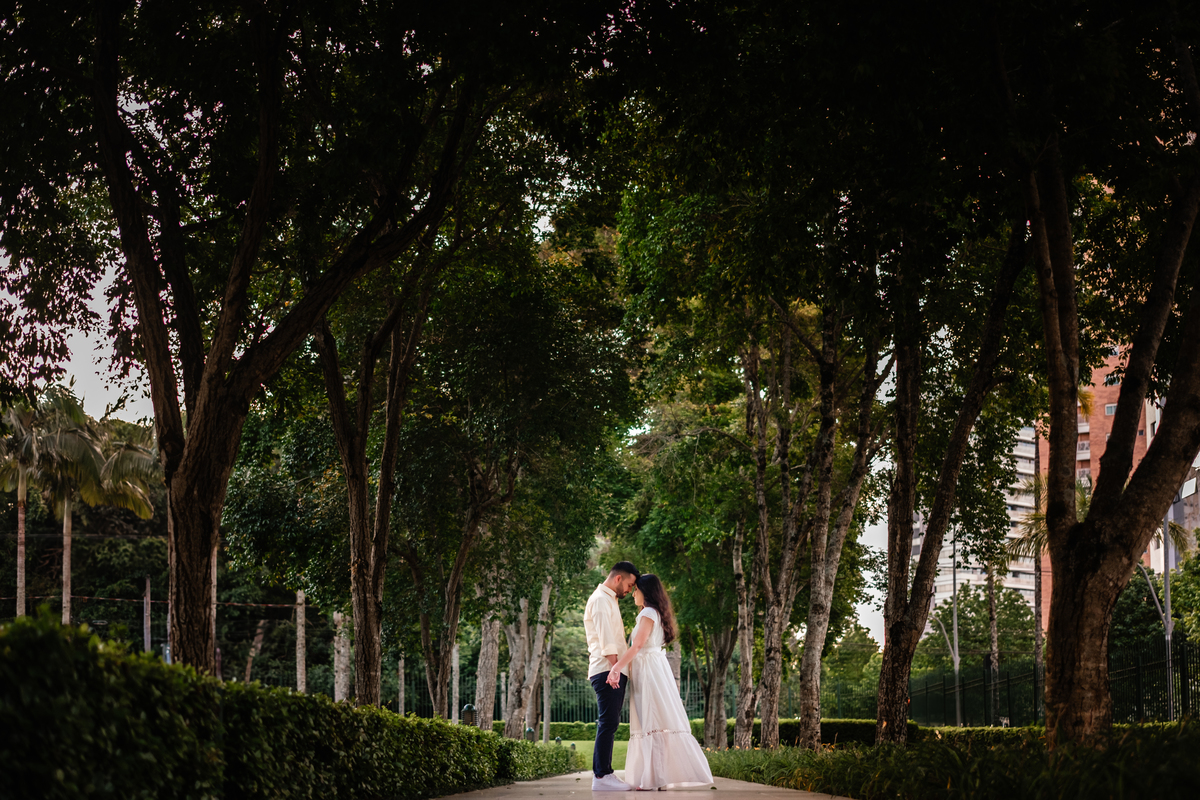 Ensaio de Pre Wexdding no Templo de Curitiba