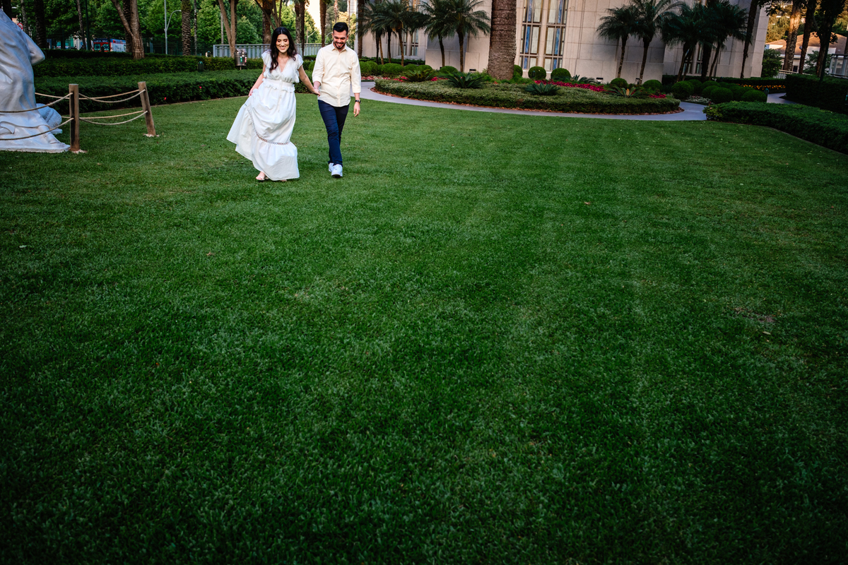 Ensaio de Pre Wedding no Templo de Curitiba