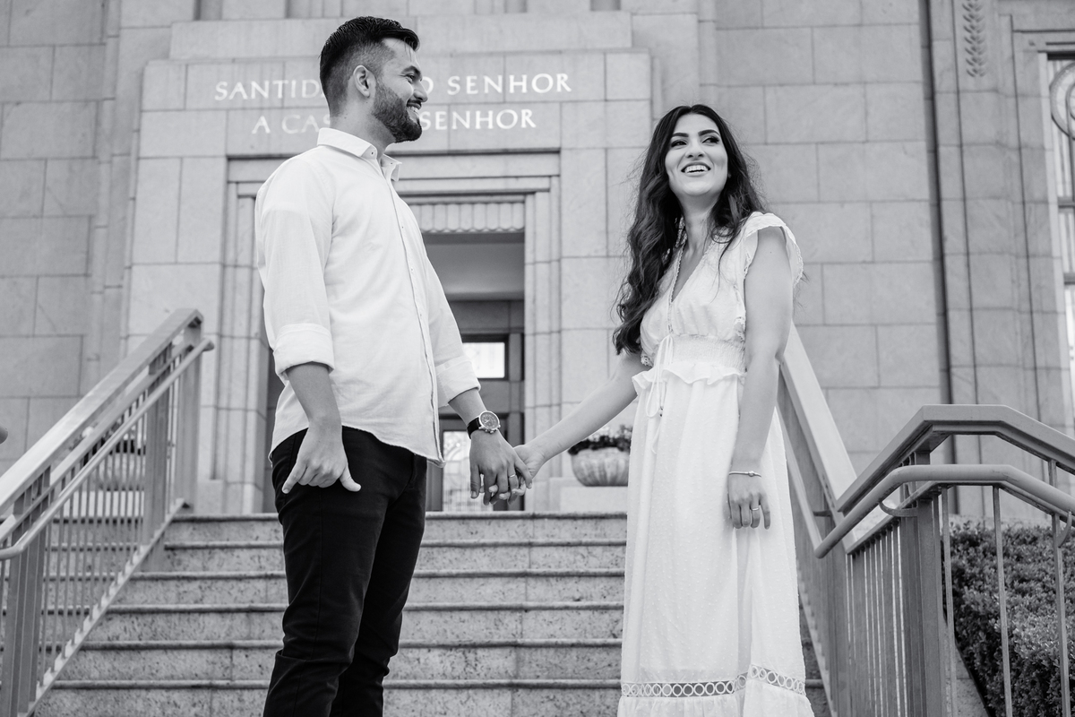 Ensaio de Pre Wedding no Templo de Curitiba