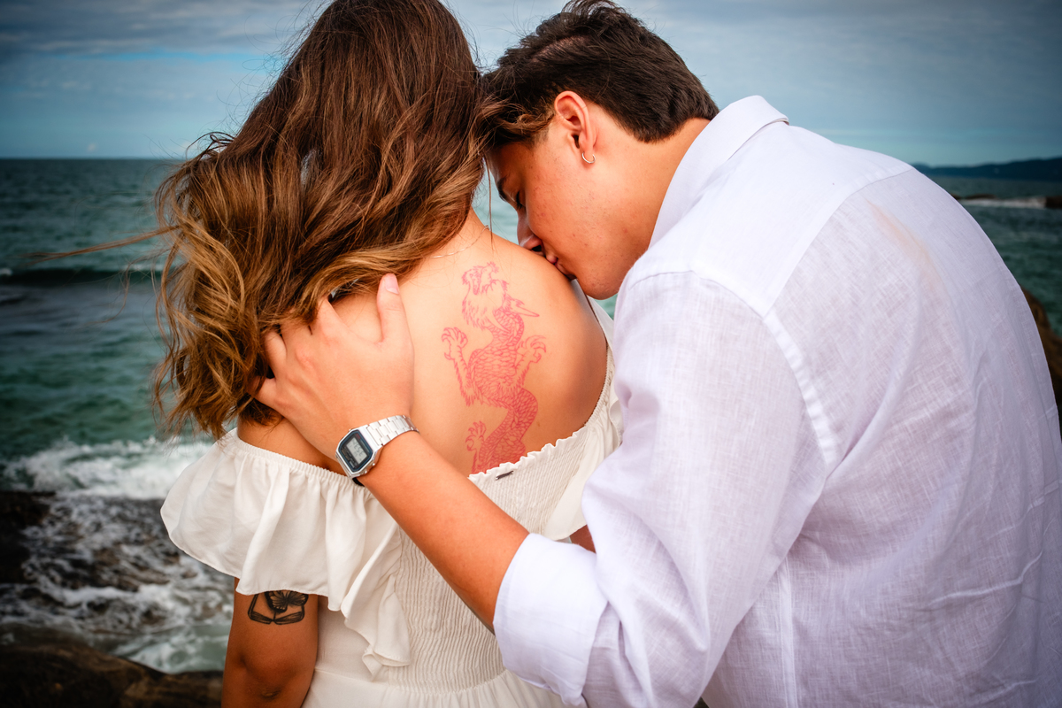 Ensaio de Pré Casamento na Praia de Balneario Camboriu