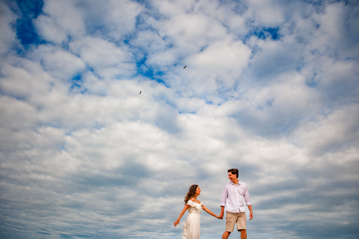 Ensaio de Pré Casamento na Praia de Balneario Camboriu