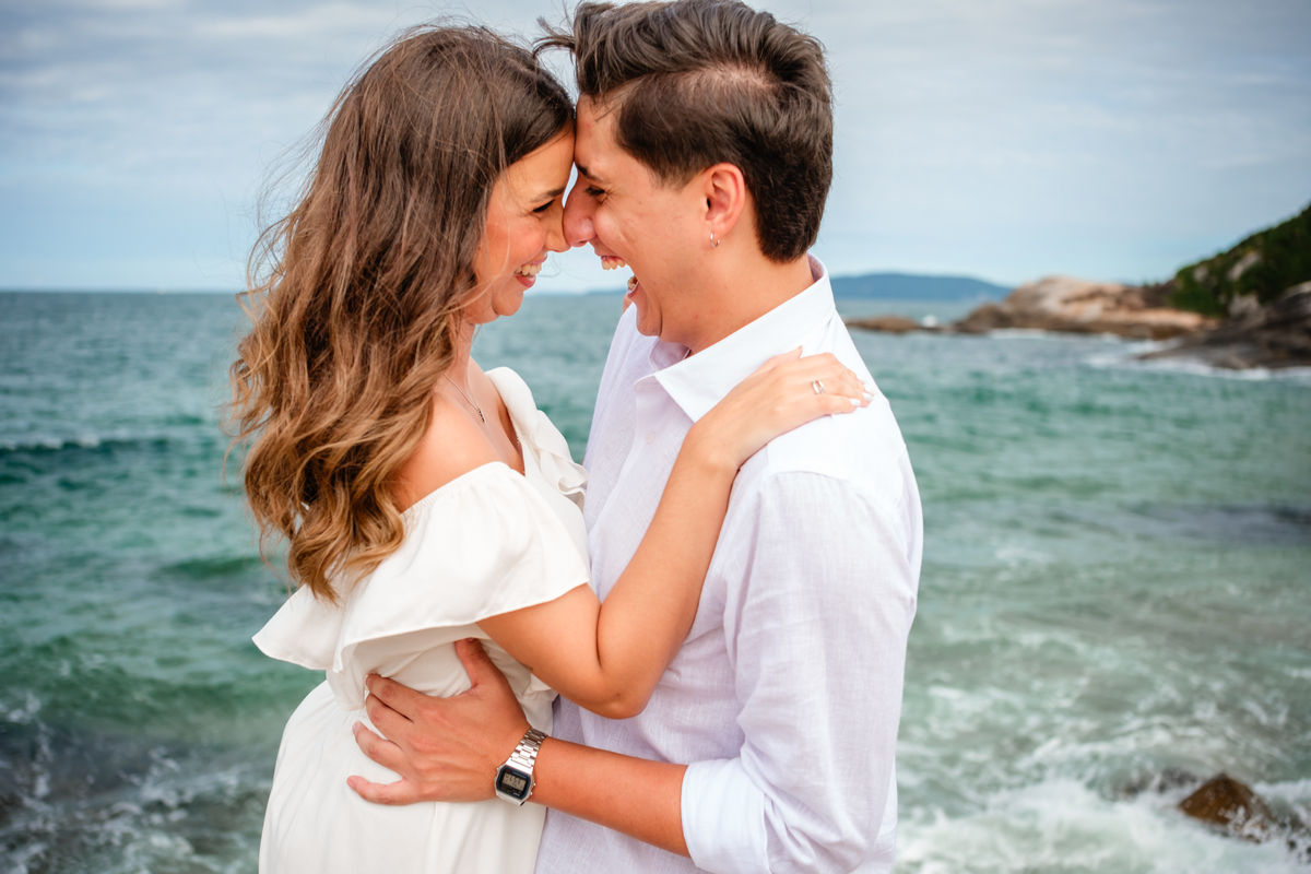 Ensaio de Pré Casamento na Praia de Balneario Camboriu