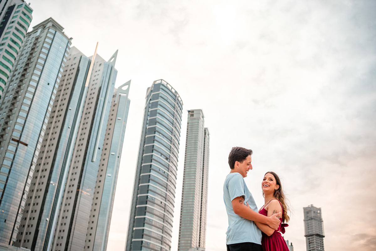 Ensaio de Pré Casamento na Praia de Balneario Camboriu