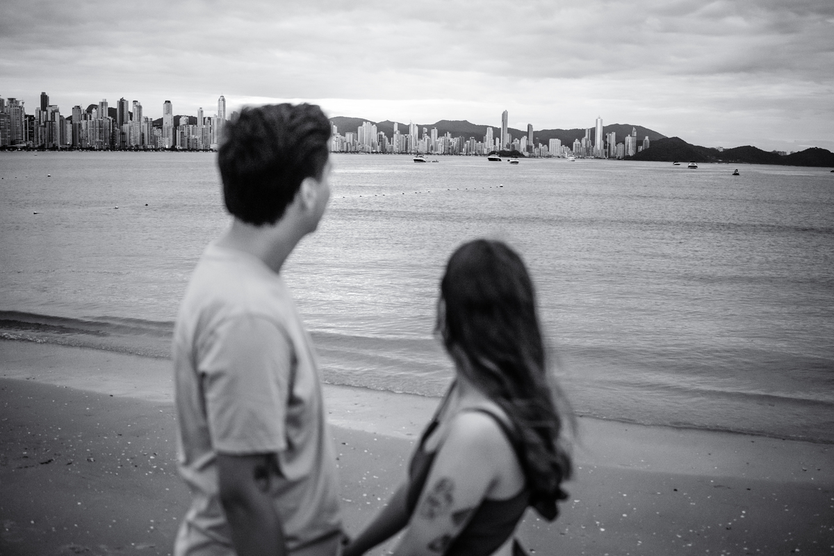Ensaio de Pré Casamento na Praia de Balneario Camboriu