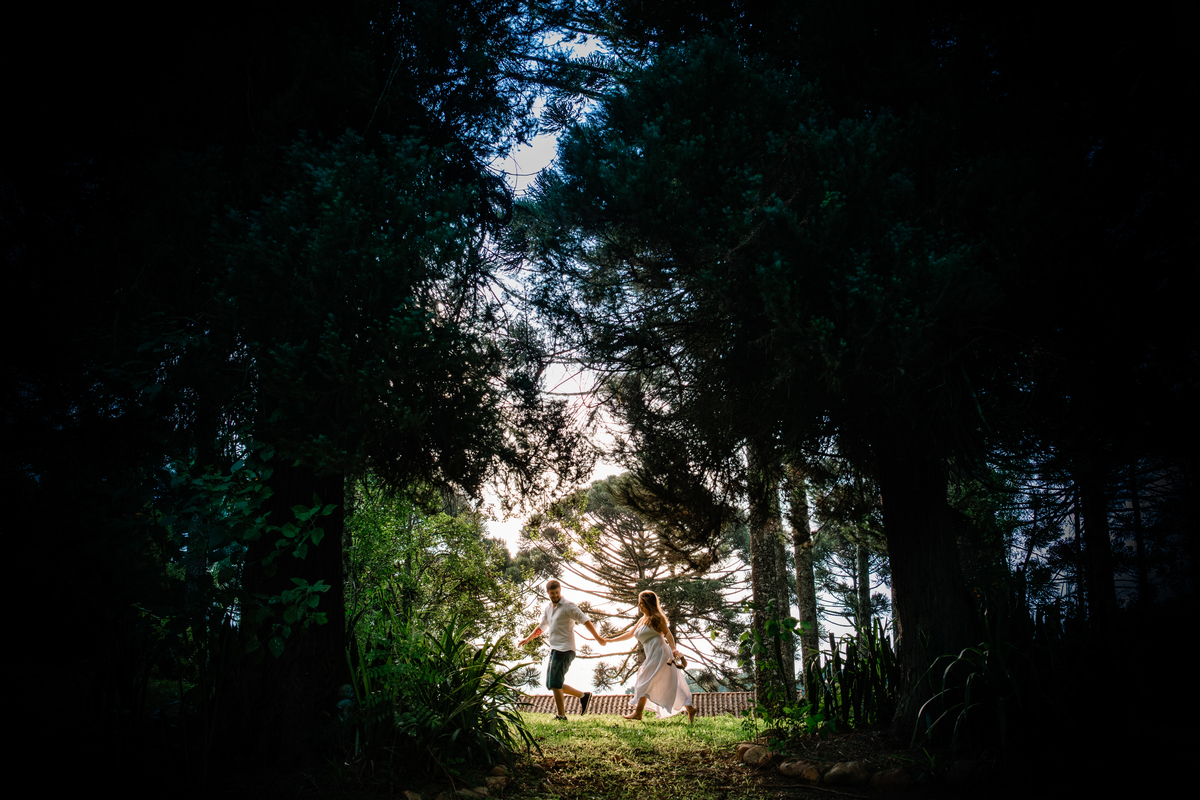 Ensaio de Pré Wedding na Chacara da Familia em Almirante Tamandare
