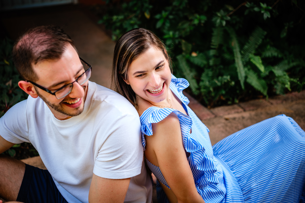 Pedido de casamento no Hemero Jardim Joinville