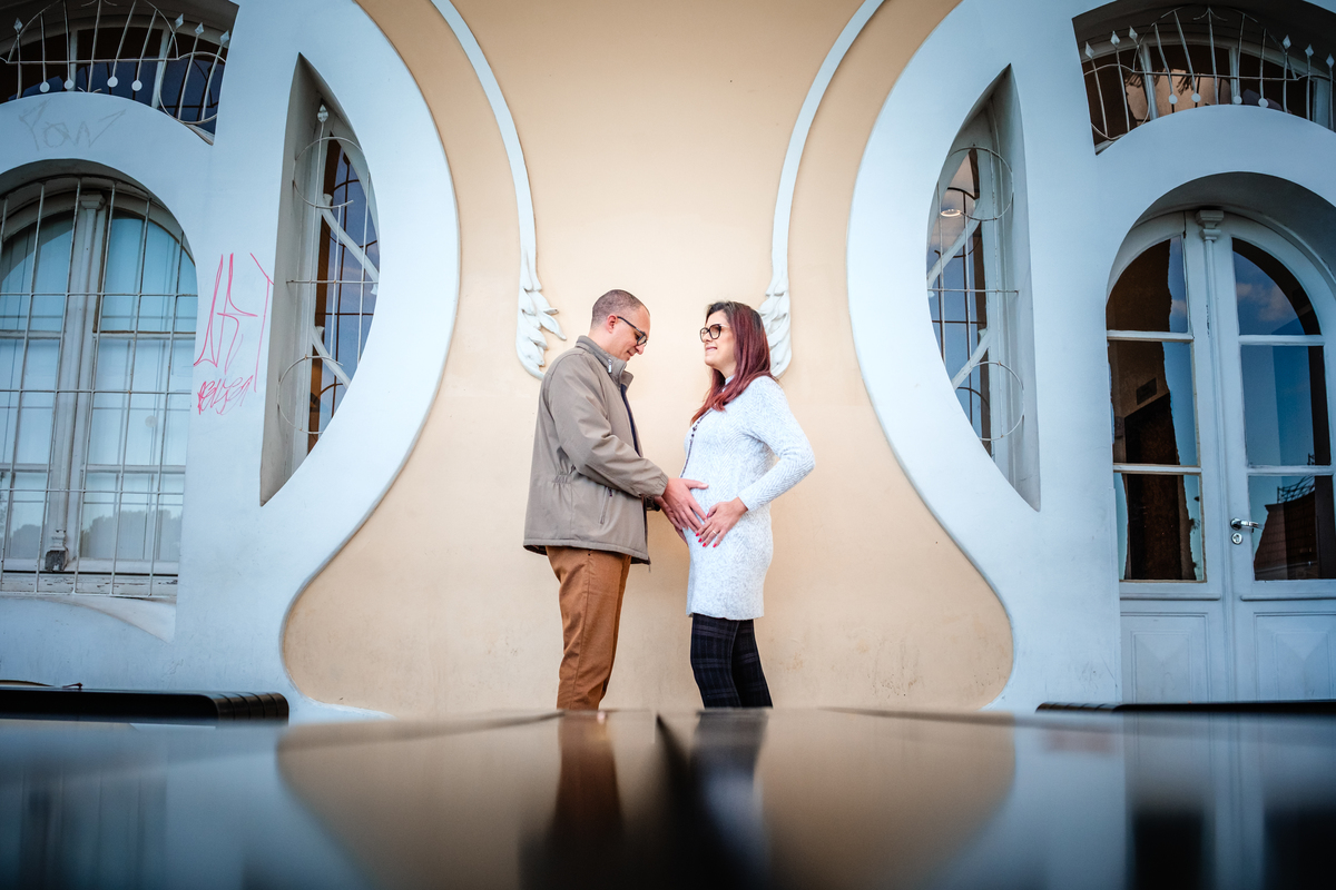 Ensaio de Gestante no Centro de Curitiba