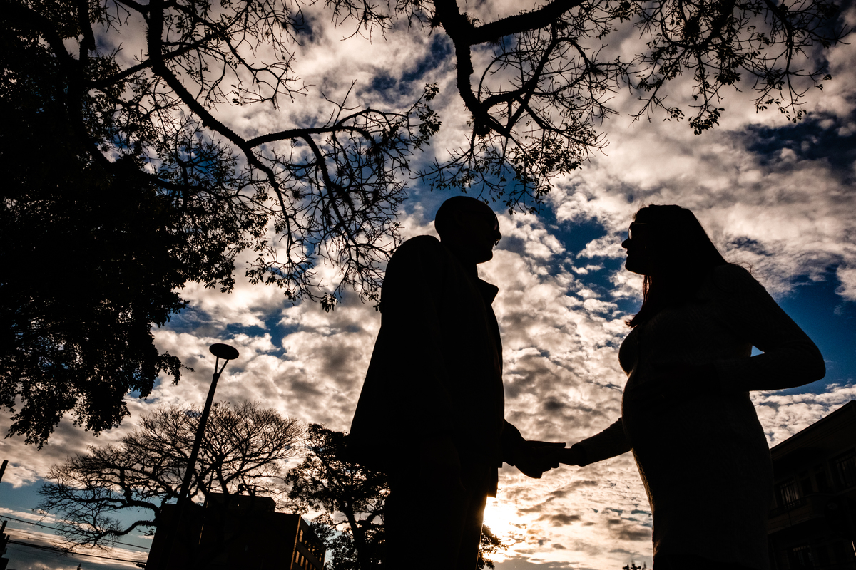 Ensaio de Gestante no Centro de Curitiba