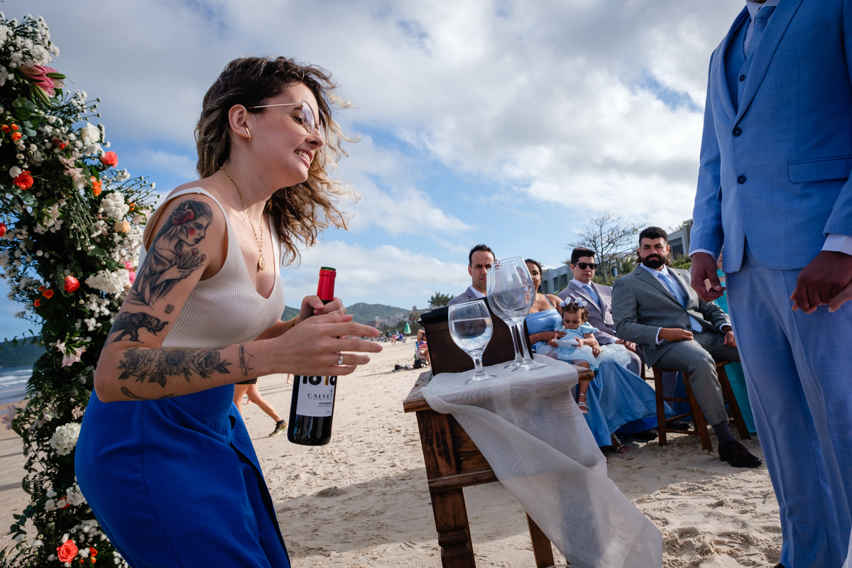 Casamento no Restaurante MACUCO em Bombinhas