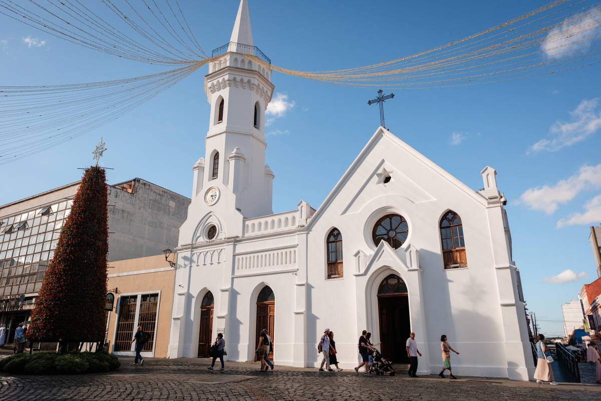 Casamento na Igreja da Ordem em Curitiba