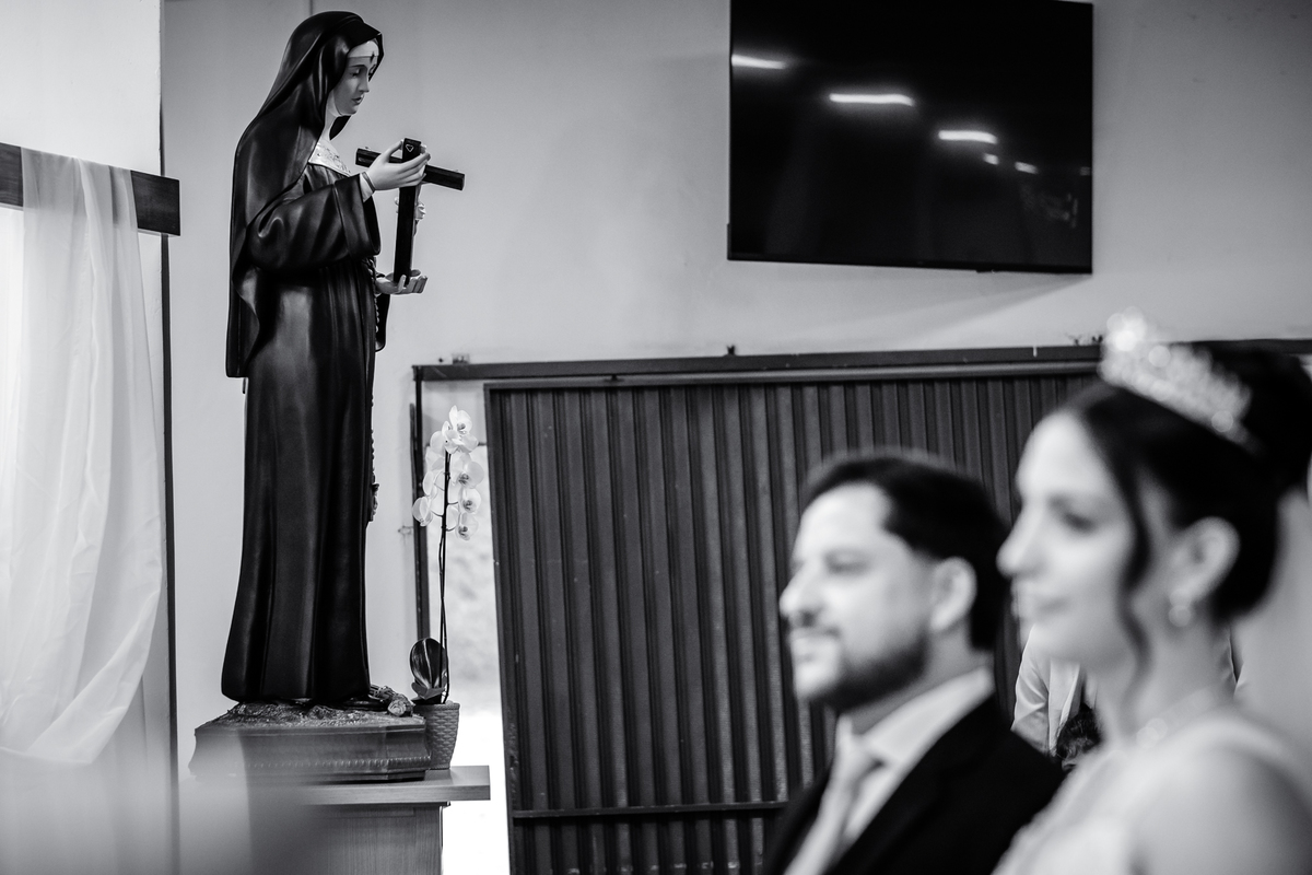 Casamento na Paróquia Santa Rita de Cássia