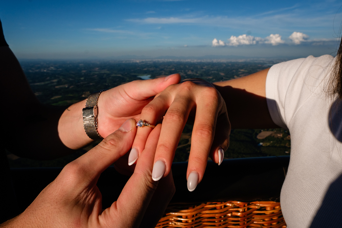 Pedido de Casamento no Balao em Campo Largo