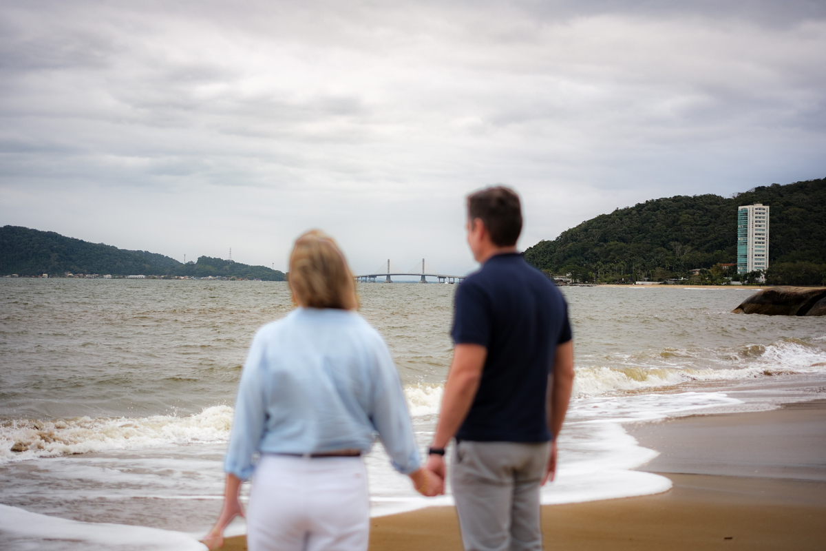 Ensaio de Bodas de Prata em Morretes e na Praia Mansa