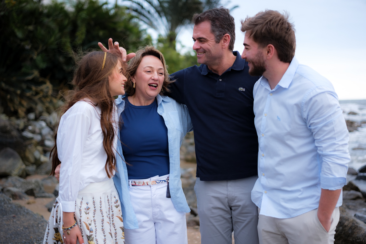 Ensaio de Bodas de Prata em Morretes e na Praia Mansa