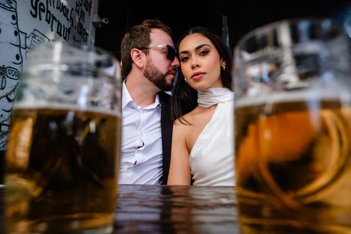 Ensaio de Pré Wedding no Centro de Curitiba