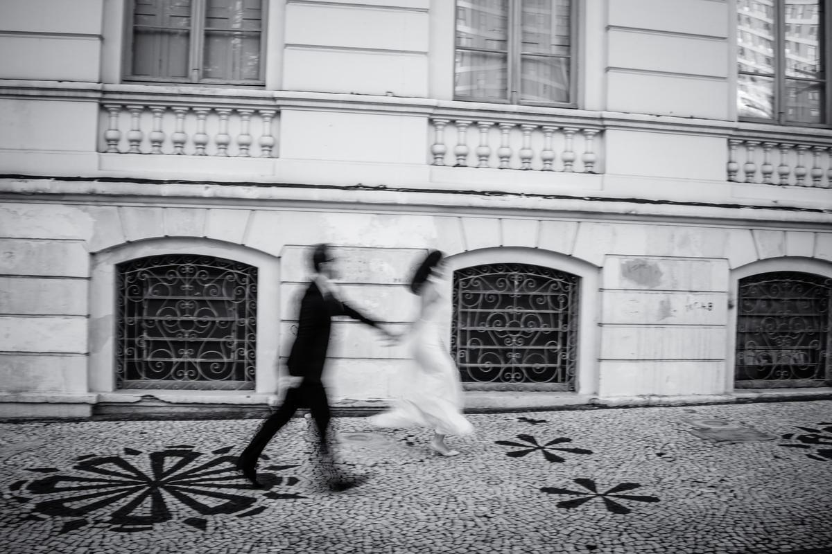 Ensaio de Pré Wedding no Centro de Curitiba