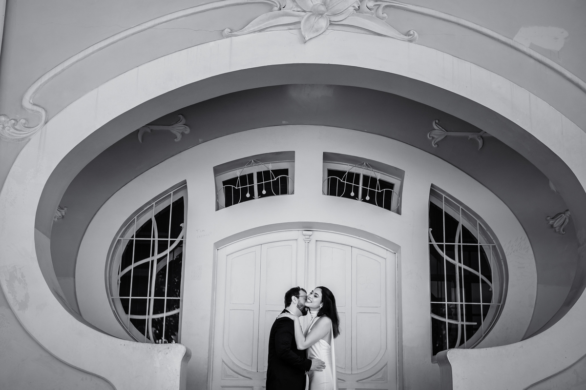 Ensaio de Pré Wedding no Centro de Curitiba