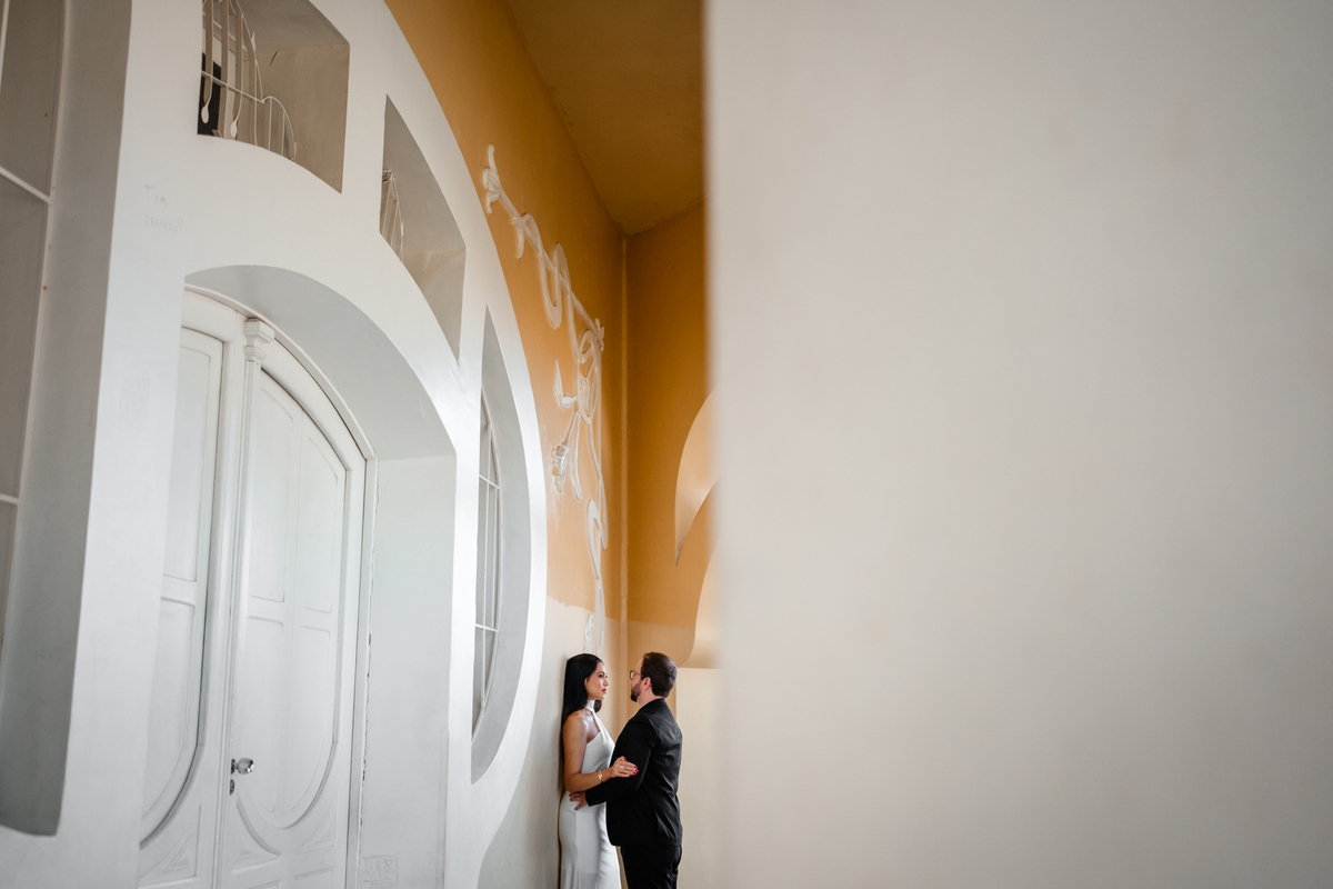 Ensaio de Pré Wedding no Centro de Curitiba