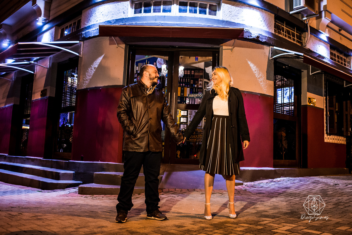 Ensaio de Casamento na Rua em Curitiba